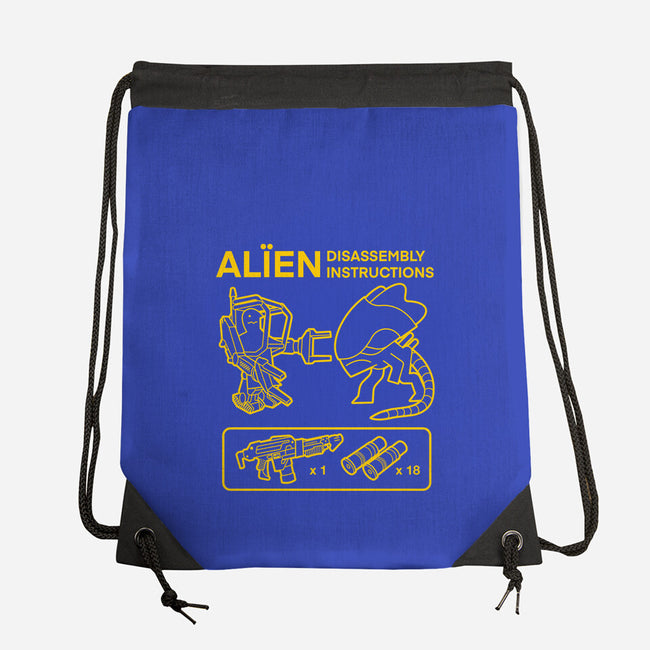 Alien Disassembly-None-Drawstring-Bag-Jorgetiradoart