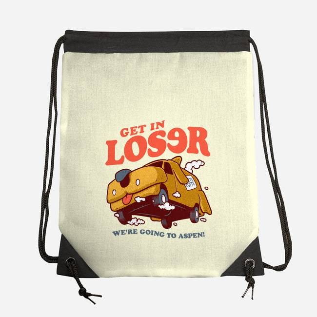 Get In Loser We're Going To Aspen-None-Drawstring-Bag-Jorgetiradoart