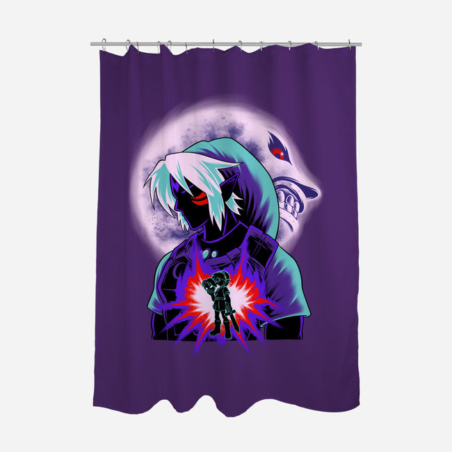 Oni Link-None-Polyester-Shower Curtain-rmatix
