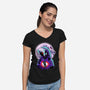 Oni Link-Womens-V-Neck-Tee-rmatix