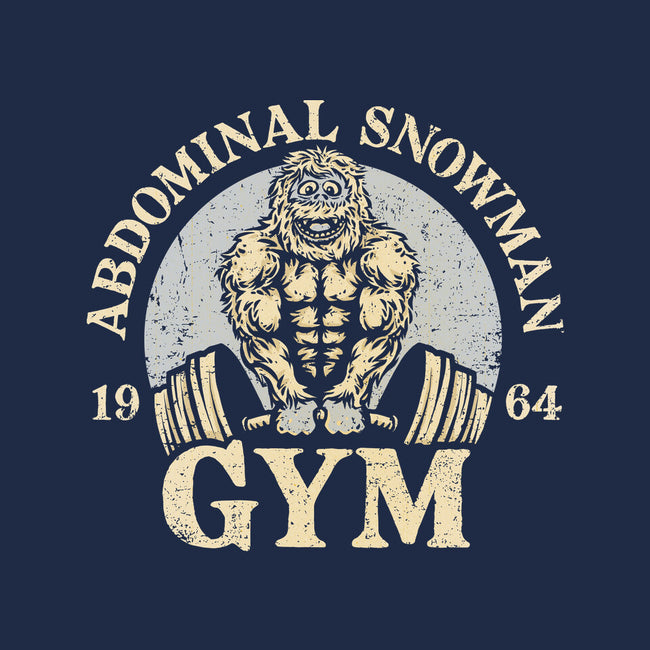 Abdominal Snowman Gym-Unisex-Kitchen-Apron-kg07