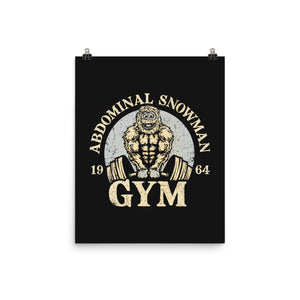 Abdominal Snowman Gym