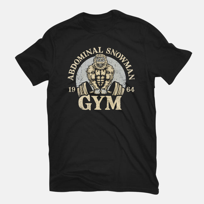 Abdominal Snowman Gym-Womens-Fitted-Tee-kg07