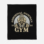 Abdominal Snowman Gym-None-Fleece-Blanket-kg07