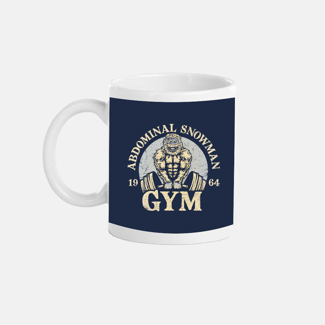Abdominal Snowman Gym-None-Mug-Drinkware-kg07