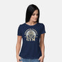 Abdominal Snowman Gym-Womens-Basic-Tee-kg07