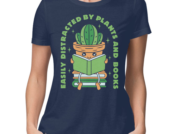 Easily Distracted By Plants And Books