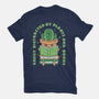 Easily Distracted By Plants And Books-Mens-Basic-Tee-brunopires