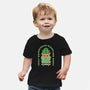Easily Distracted By Plants And Books-Baby-Basic-Tee-brunopires