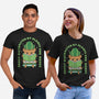 Easily Distracted By Plants And Books-Unisex-Basic-Tee-brunopires