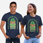 Easily Distracted By Plants And Books-Unisex-Basic-Tee-brunopires