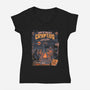 Cryptids Camp-Womens-V-Neck-Tee-eduely