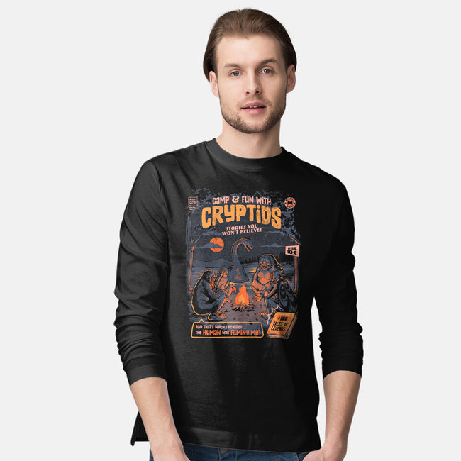 Cryptids Camp-Mens-Long Sleeved-Tee-eduely