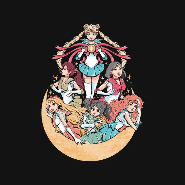 Moon Princesses-Unisex-Crew Neck-Sweatshirt-yumie