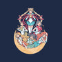 Moon Princesses-Womens-Fitted-Tee-yumie