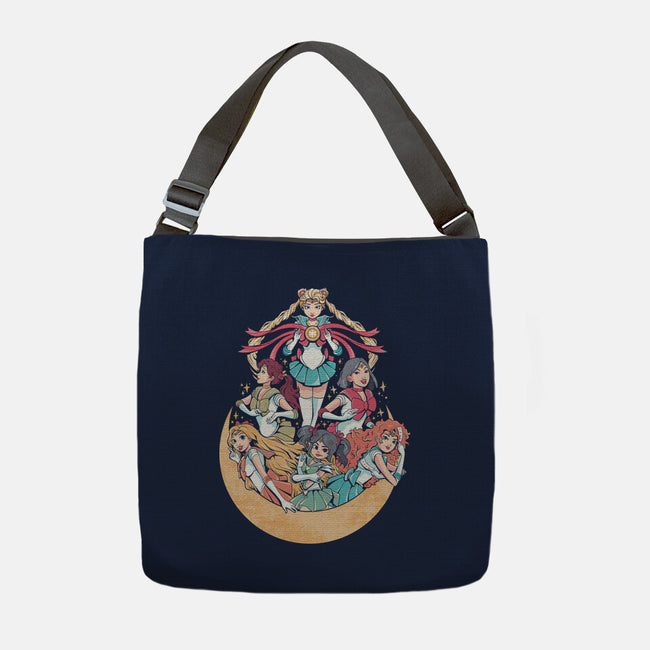 Moon Princesses-None-Adjustable Tote-Bag-yumie