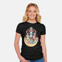 Moon Princesses-Womens-Fitted-Tee-yumie