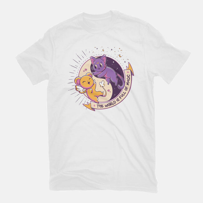 Moon Captor-Womens-Fitted-Tee-yumie