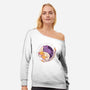Moon Captor-Womens-Off Shoulder-Sweatshirt-yumie