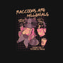 Raccons Millenials-Unisex-Baseball-Tee-yumie