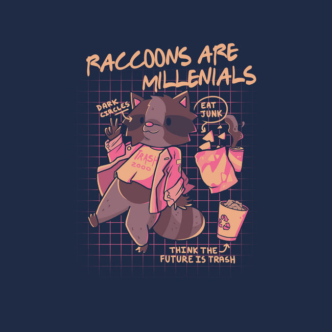 Raccons Millenials-None-Glossy-Sticker-yumie