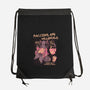 Raccons Millenials-None-Drawstring-Bag-yumie