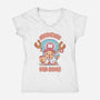 Medicine For Love-Womens-V-Neck-Tee-yumie