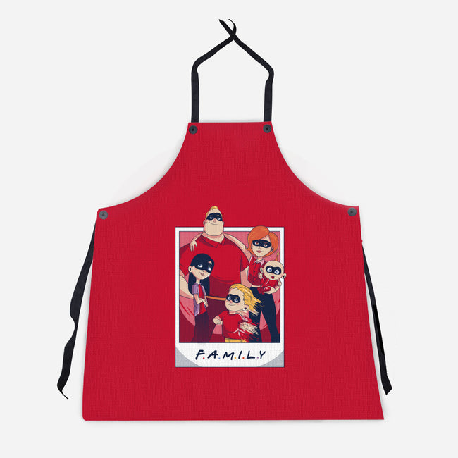 Incredible Family-Unisex-Kitchen-Apron-yumie