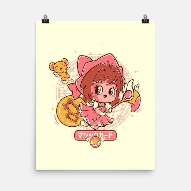 Sakura Card-None-Matte-Poster-yumie