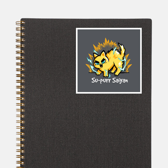 Cat Supurr-None-Glossy-Sticker-NemiMakeit
