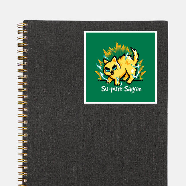 Cat Supurr-None-Glossy-Sticker-NemiMakeit