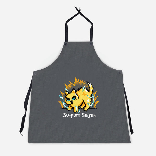 Cat Supurr-Unisex-Kitchen-Apron-NemiMakeit