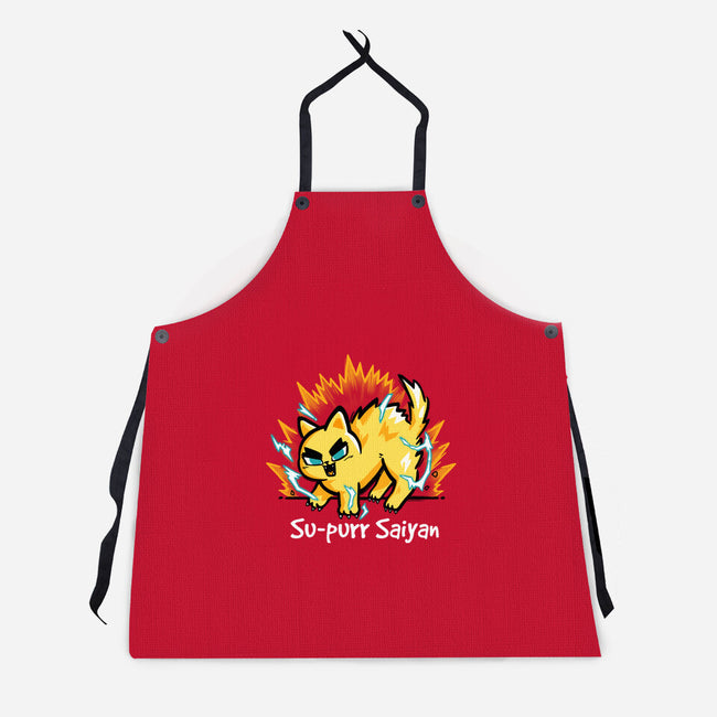 Cat Supurr-Unisex-Kitchen-Apron-NemiMakeit
