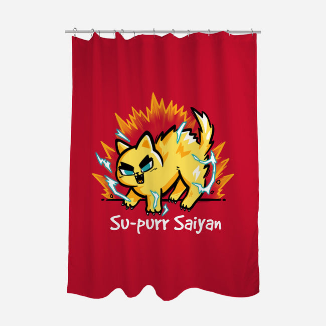 Cat Supurr-None-Polyester-Shower Curtain-NemiMakeit