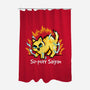 Cat Supurr-None-Polyester-Shower Curtain-NemiMakeit