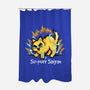 Cat Supurr-None-Polyester-Shower Curtain-NemiMakeit