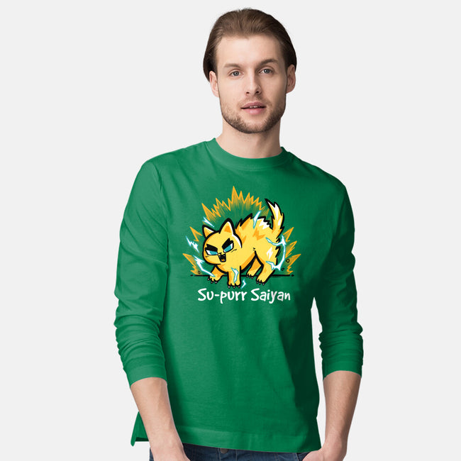 Cat Supurr-Mens-Long Sleeved-Tee-NemiMakeit