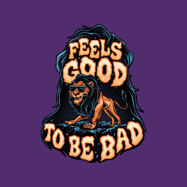 Feels Good To Be Bad-Womens-Fitted-Tee-momma_gorilla