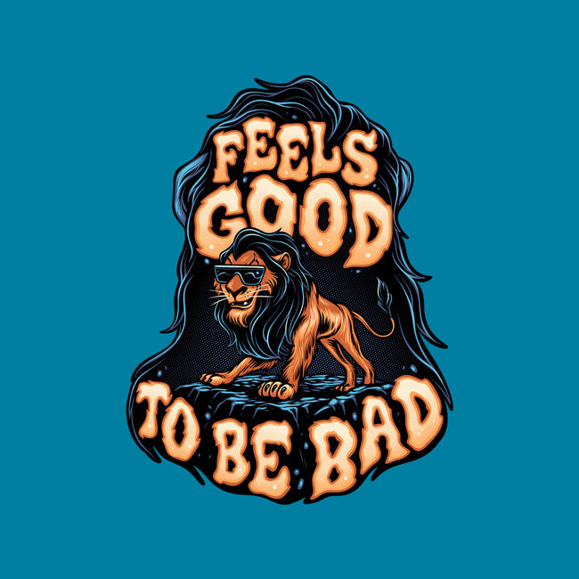 Feels Good To Be Bad-Womens-Fitted-Tee-momma_gorilla