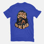 Feels Good To Be Bad-Womens-Fitted-Tee-momma_gorilla