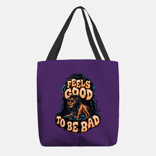 Feels Good To Be Bad-None-Basic Tote-Bag-momma_gorilla