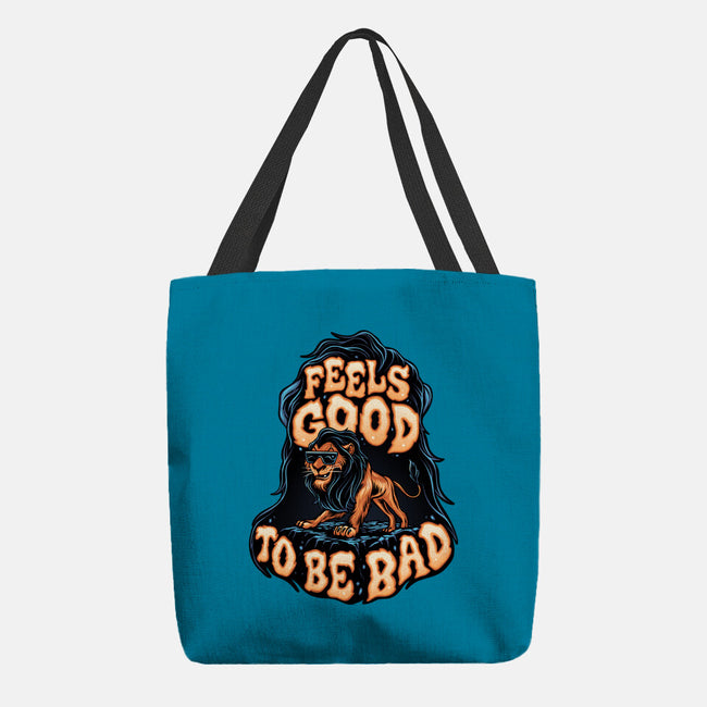 Feels Good To Be Bad-None-Basic Tote-Bag-momma_gorilla