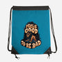 Feels Good To Be Bad-None-Drawstring-Bag-momma_gorilla