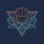 Neon Hipster Samus-Unisex-Crew Neck-Sweatshirt-Astrobot Invention