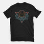 Neon Hipster Samus-Womens-Fitted-Tee-Astrobot Invention