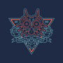 Neon Hipster Majora-Womens-Fitted-Tee-Astrobot Invention