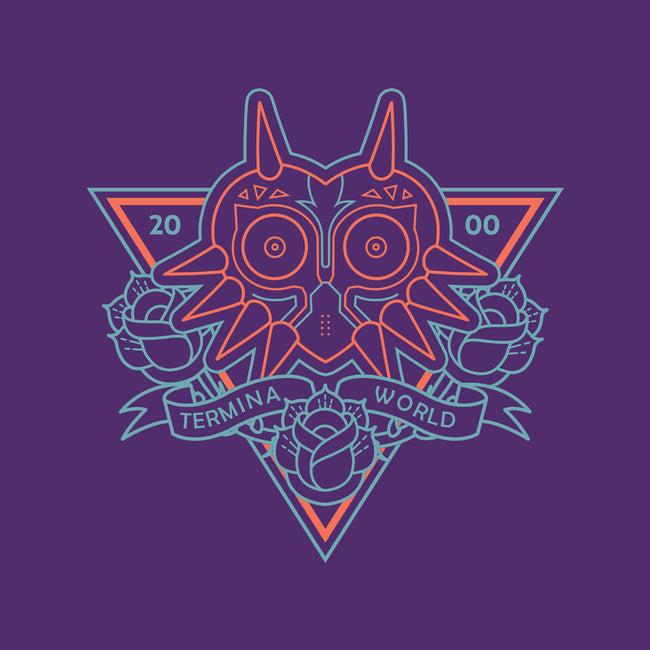 Neon Hipster Majora-Unisex-Crew Neck-Sweatshirt-Astrobot Invention
