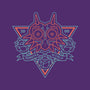 Neon Hipster Majora-Womens-Fitted-Tee-Astrobot Invention