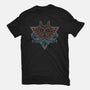 Neon Hipster Majora-Womens-Fitted-Tee-Astrobot Invention