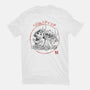 Aloha And Cosmo Sumi-E-Womens-Fitted-Tee-Astrobot Invention
